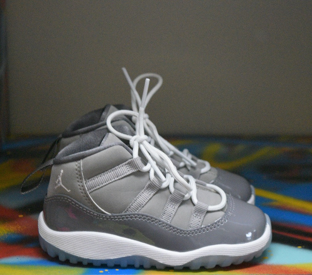 Air Jordan 11 Cool Grey Toddler Size 7C