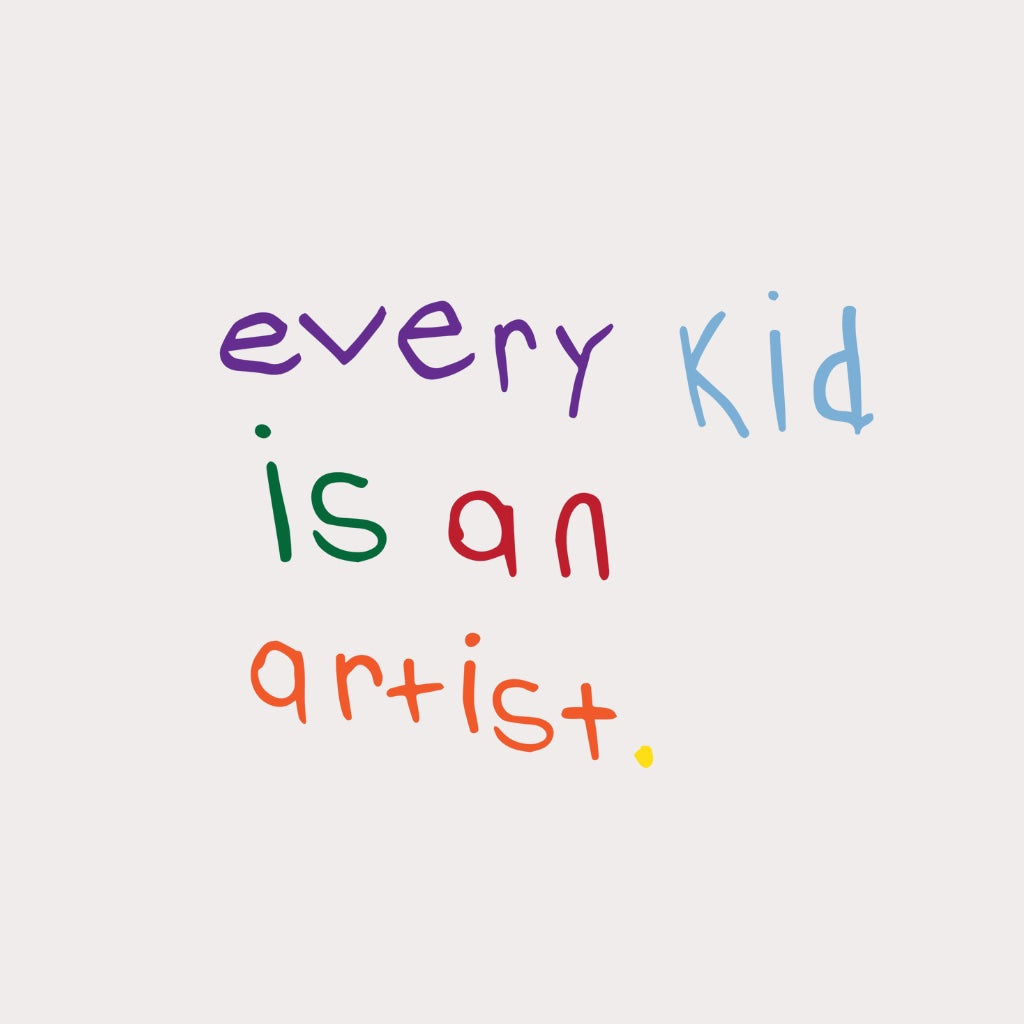 "Every Kid Is An Artist" Kids Hoodie