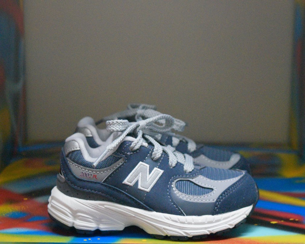 New Balance 2002R Navy/Grey Toddler Size US 8C – mini mrkt